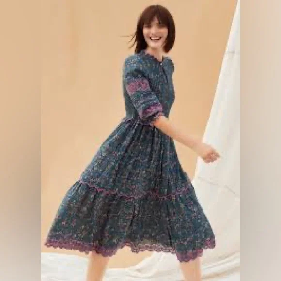 Wyse London | Dresses | Jasmine Embroidered Dress | Poshmark